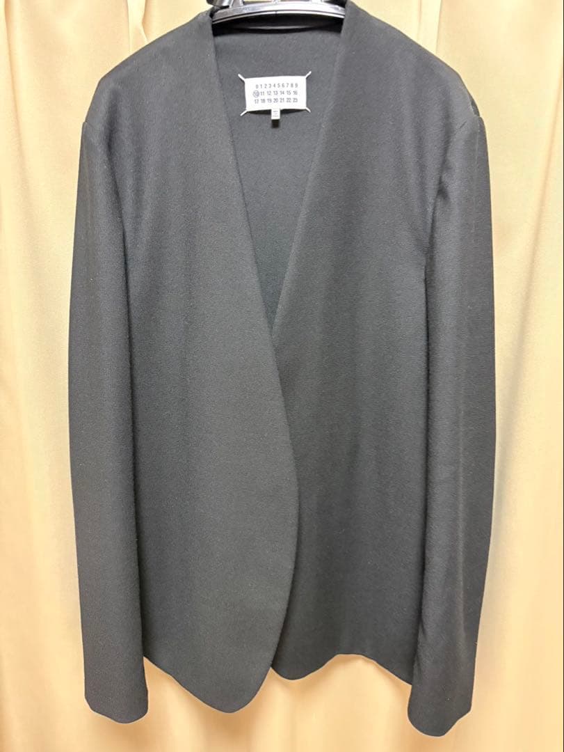 メゾンマルジェラ ウール ノーカラージャケット