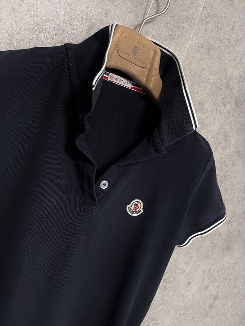 あみ様購入用【MONCLER】定番ワッペンポロシャツ トリコロール