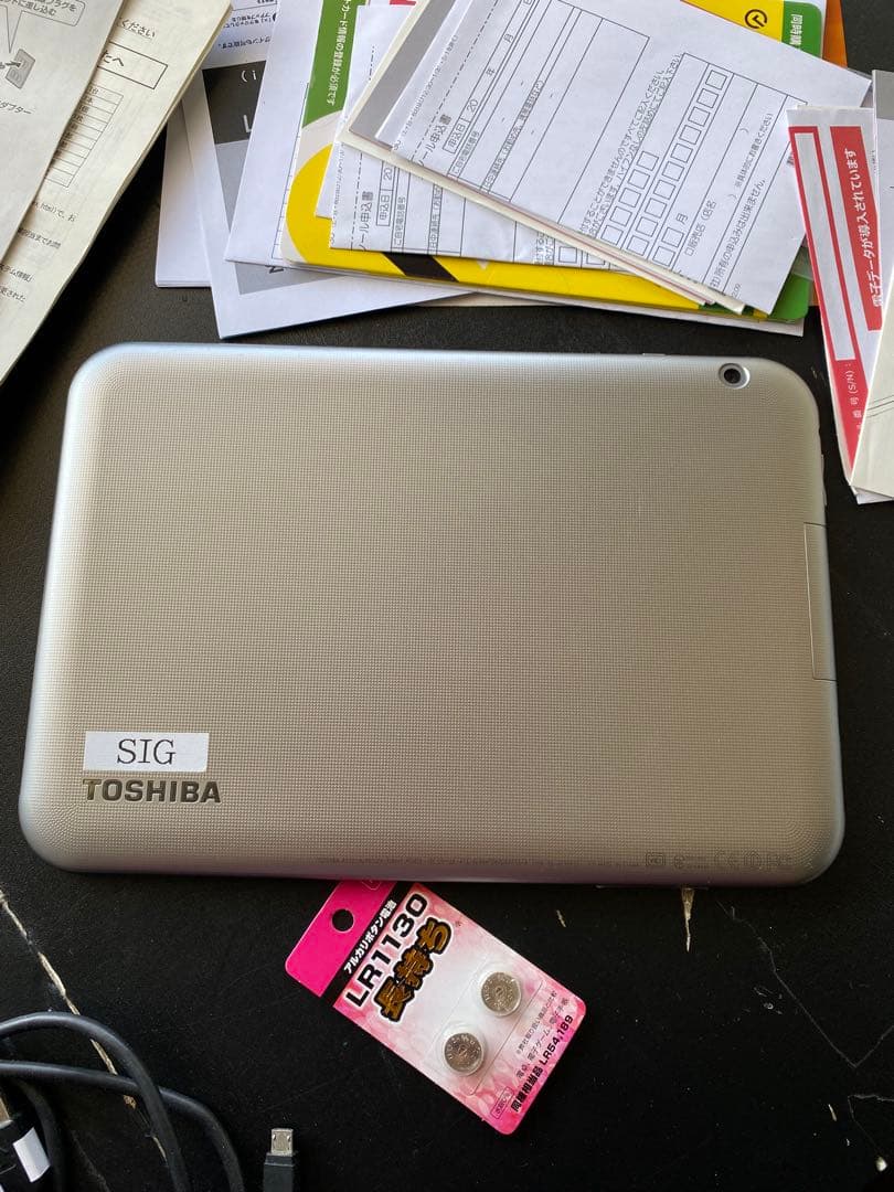 TOSHIBA Androidタブレット 本体