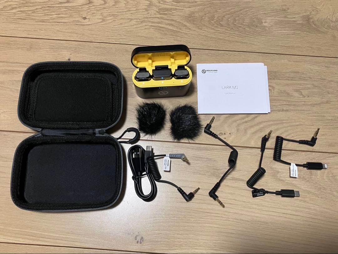 HOLLYLAND LARK M1 ワイヤレスマイク おまけ付き
