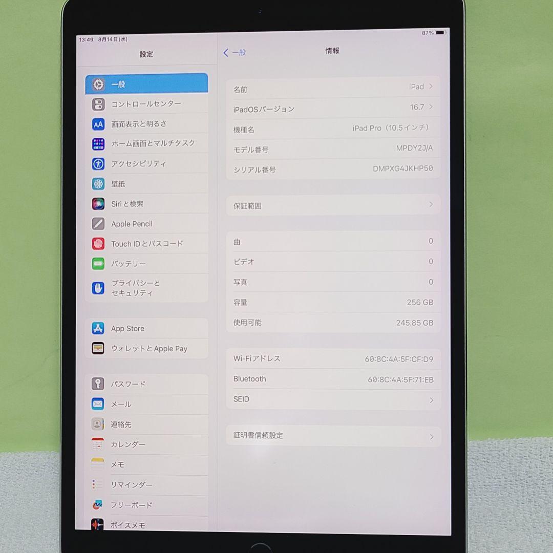 専用☆お得なフルセット☆大容量☆256GB☆ iPad Pro 10.5☆