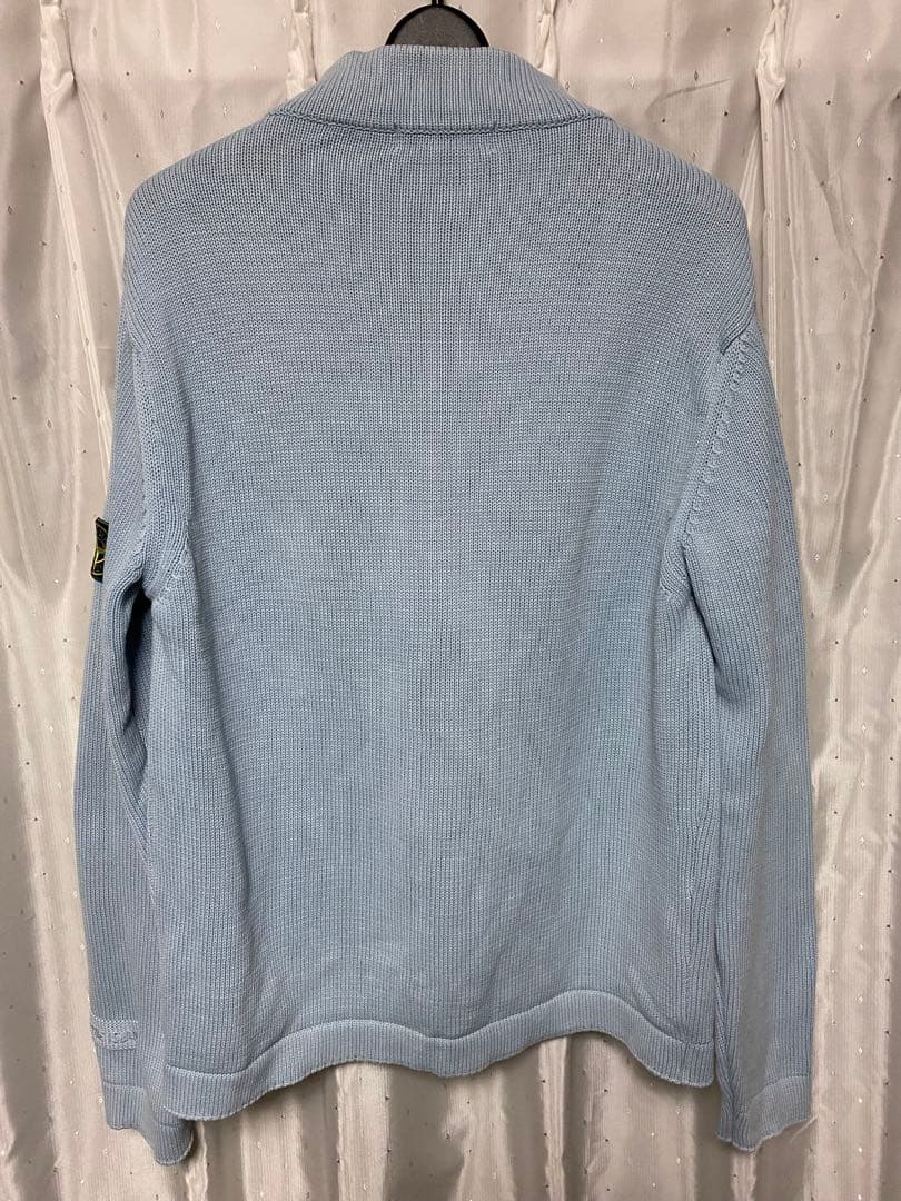 トップス STONE  90s DS KNIT BLUE