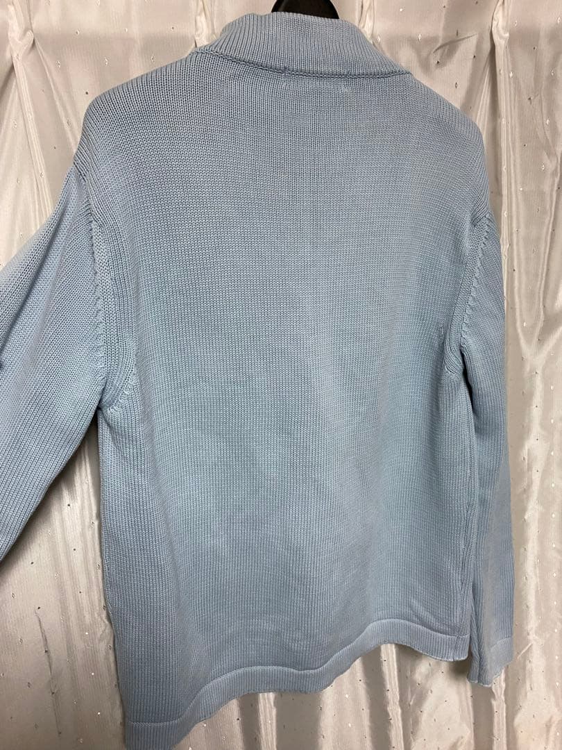 トップス STONE  90s DS KNIT BLUE