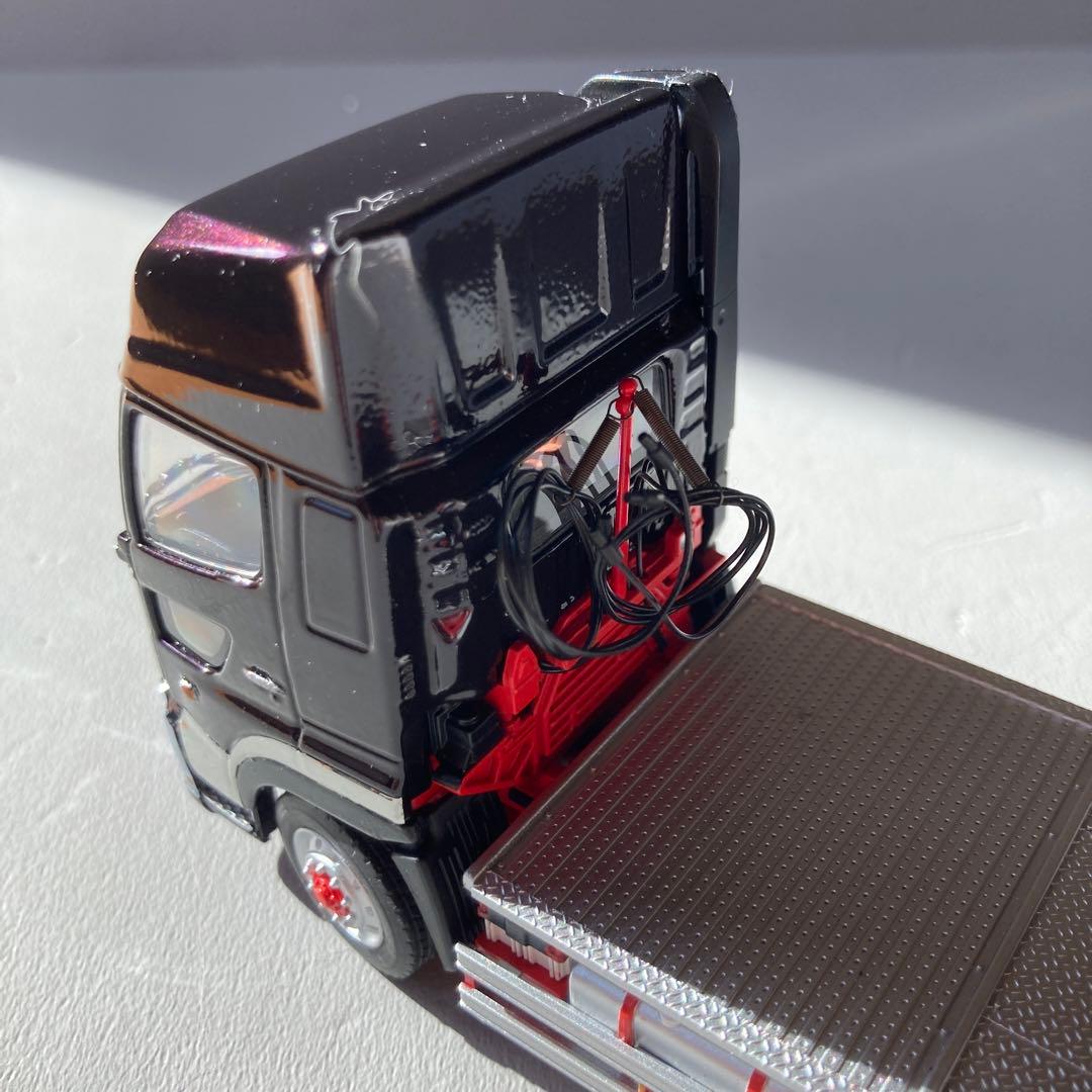 1/50 日野プロフィアSS 6×4 ハイルーフ現行　ミッドナイトパープル