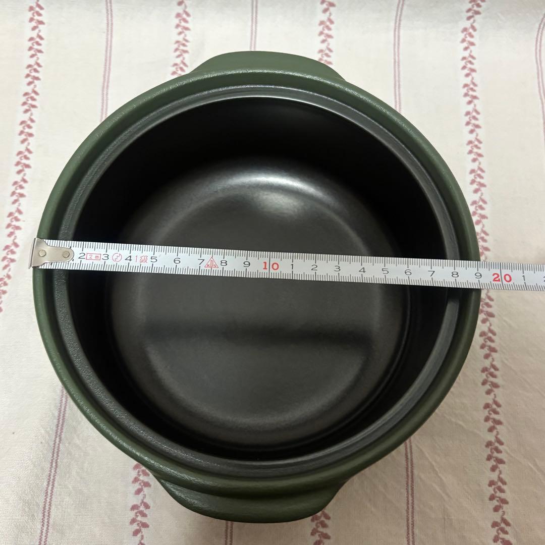 CERAPOTミニ セラポットミニ 19cm モスグリーン