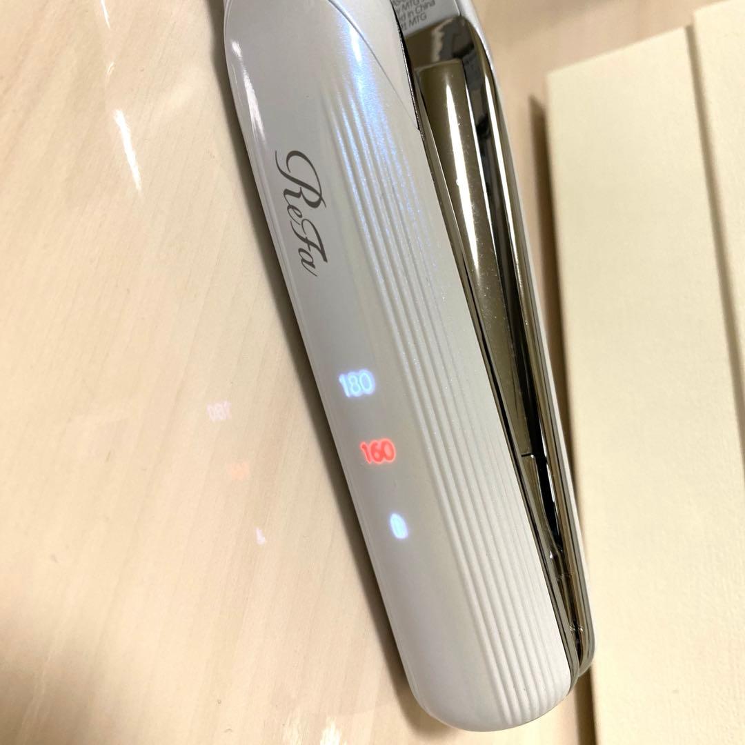 【美品】ReFa フィンガーアイロンST ホワイト