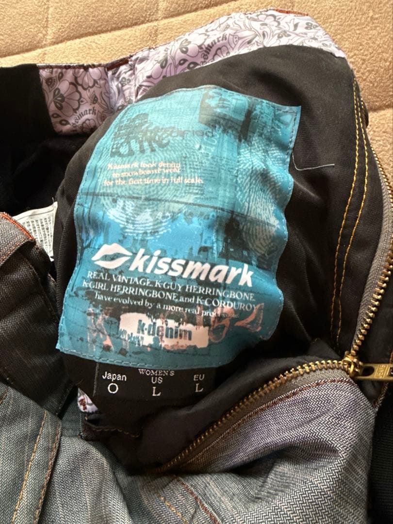 限定出品【Kissmark】レディース スノーボードウェア 上下セット