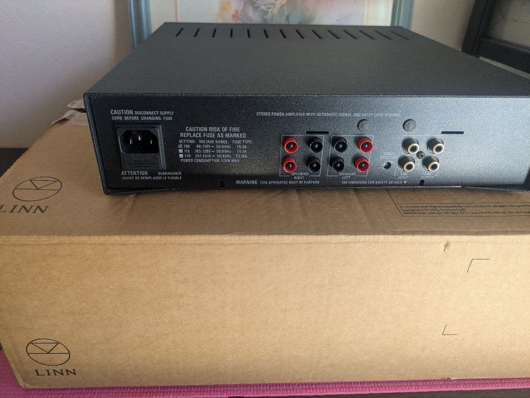 LINN LK140 アンプ　ジャンク