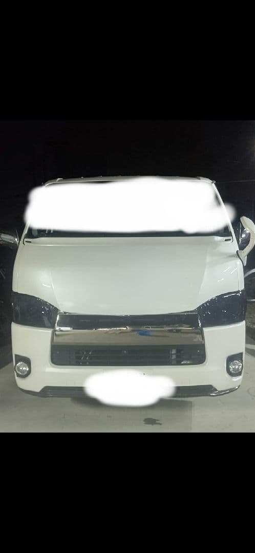 怪盗グルー　ハイエース　バッドフェイス　貼り付けタイプ