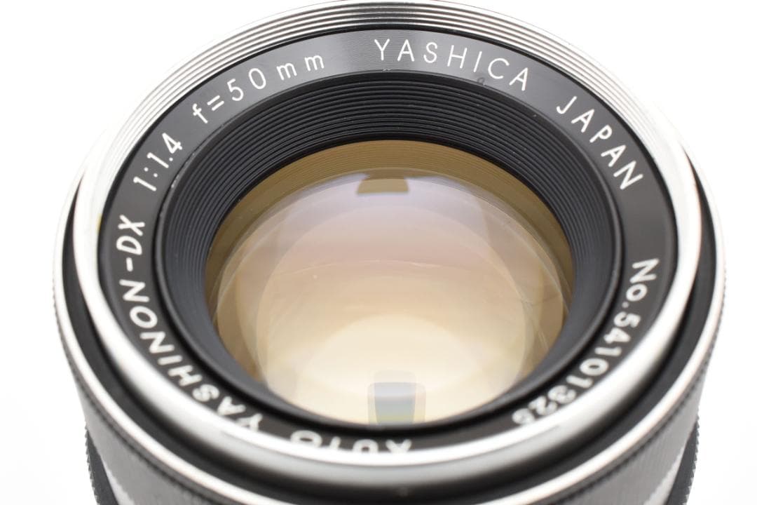 レンズ(単焦点) YASHICA AUTO YASHINON-DX 50mm F1.4 Y124