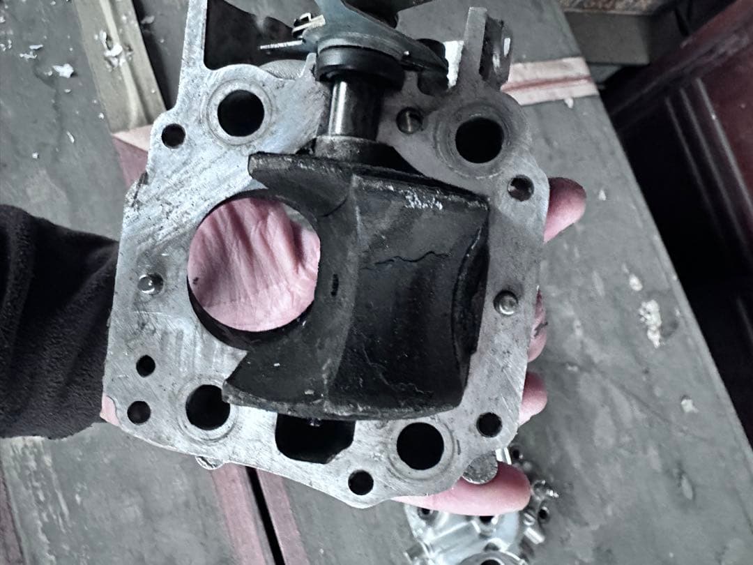 ヤサイアブラマシマシ 専用HONDA CRM250ARエンジン腰下ゴールド