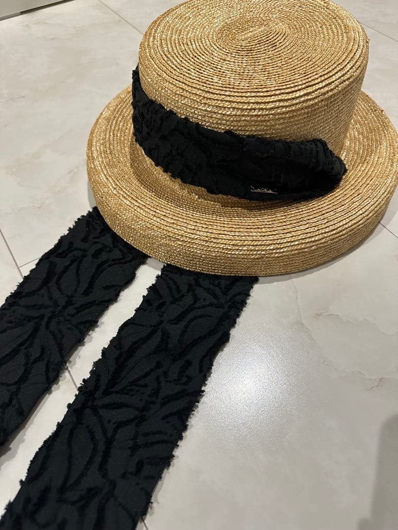 【CA4LA × Acka】scarf straw hat