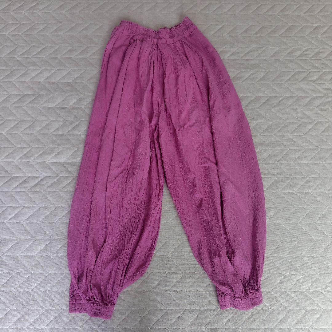 《もんぷち》ヂェン先生の日常着　バルーンパンツ