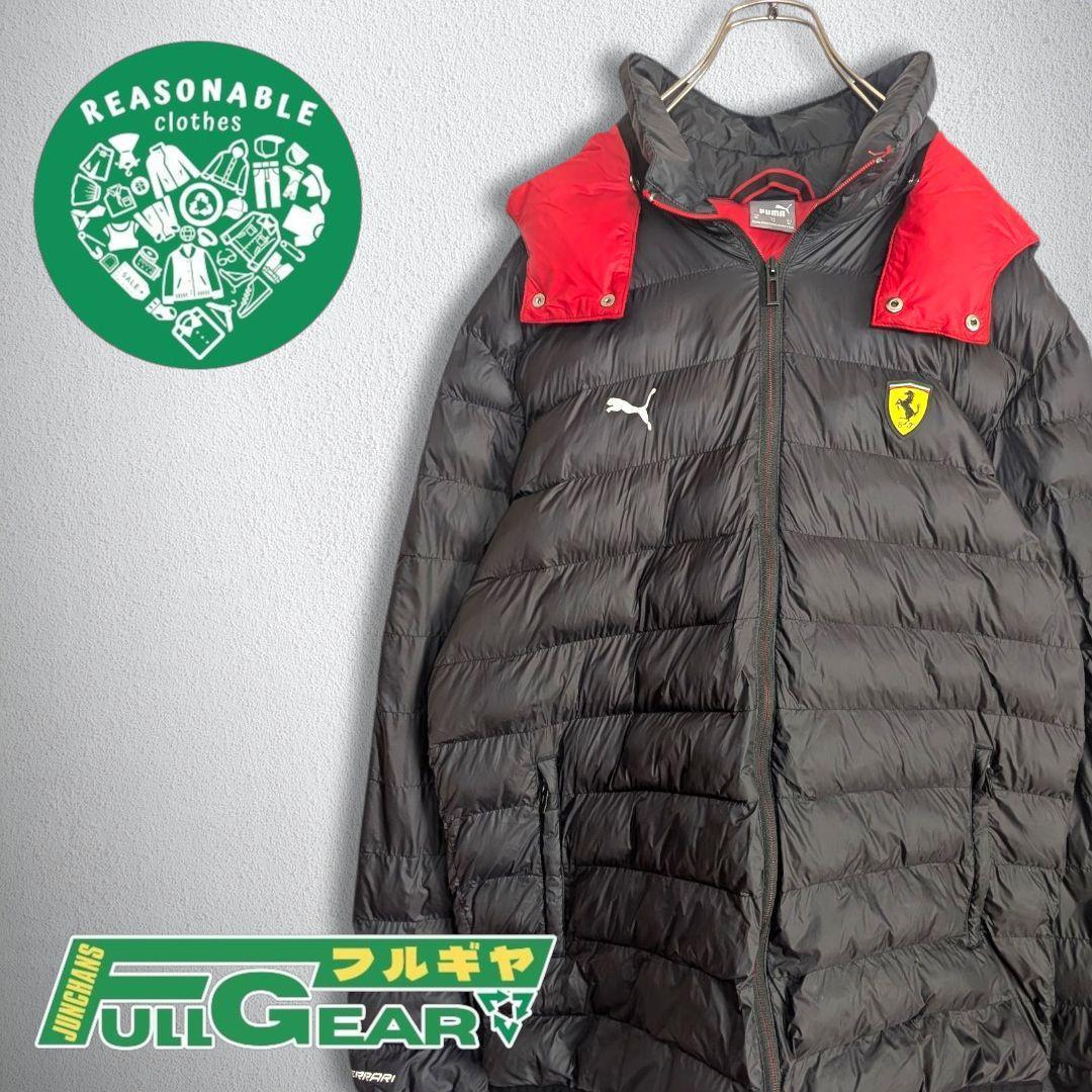 古着　プーマ　Puma　フェラー　 ダウンジャケット　メンズ　XLサイズ