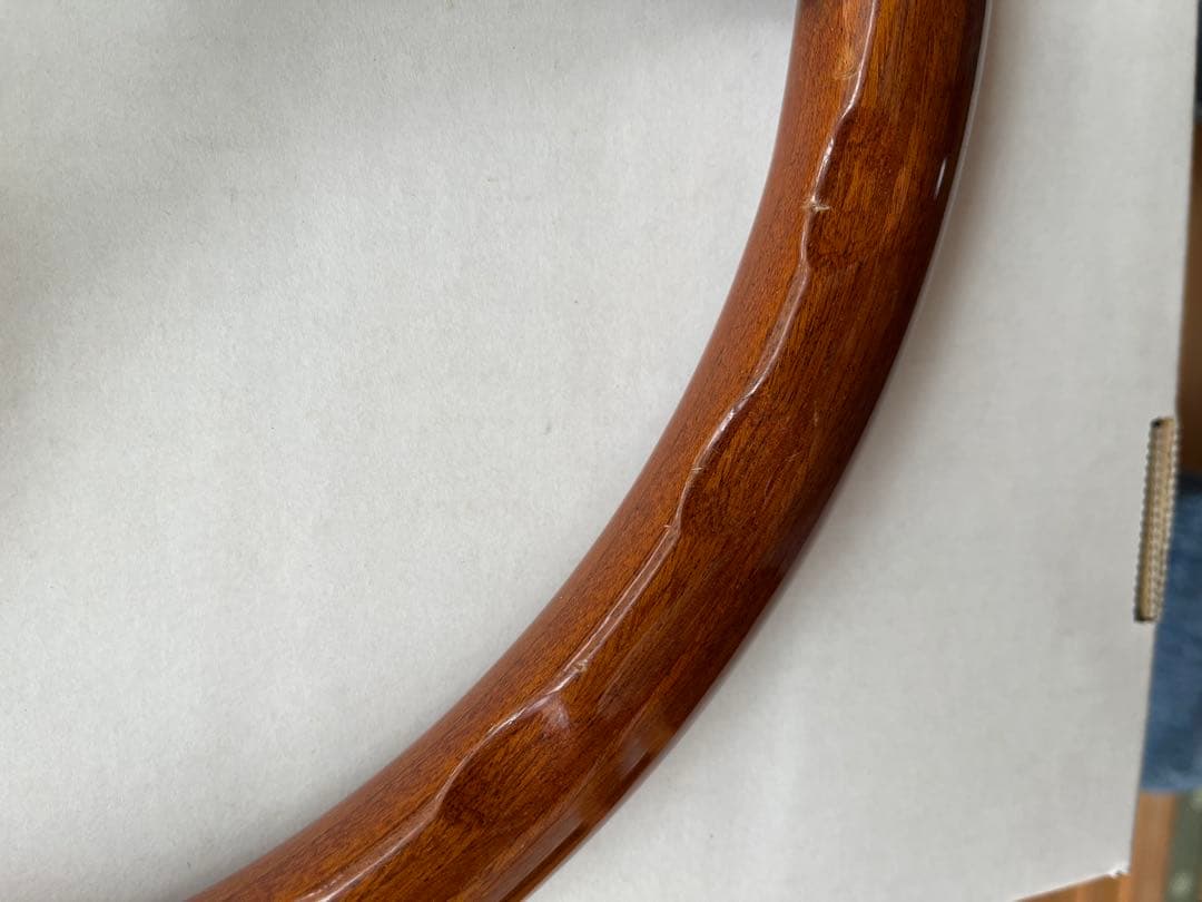 ナルディ　ウッドステアリング　33φ