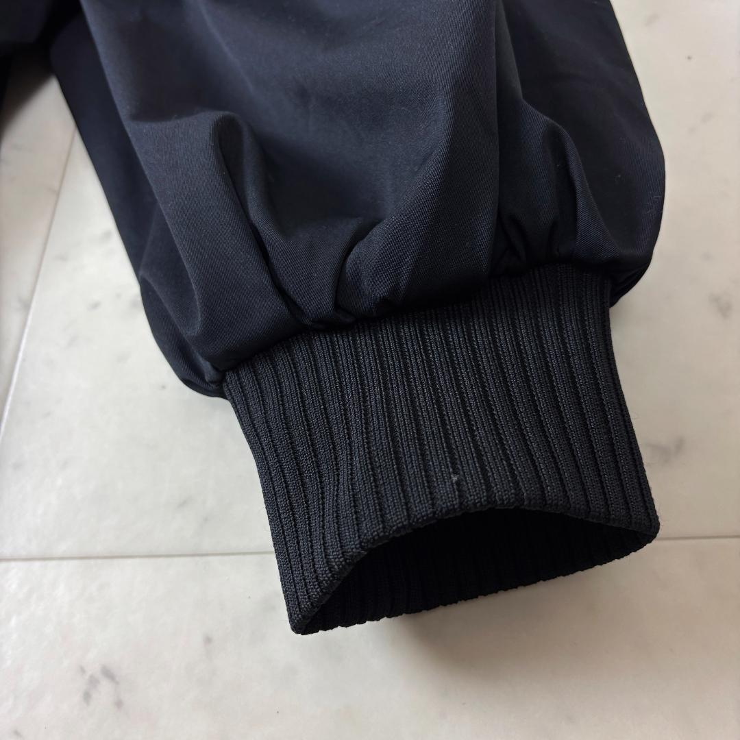 美品✨ ESCAR シャーリングブルゾン F ギャザー ブラックエスカー