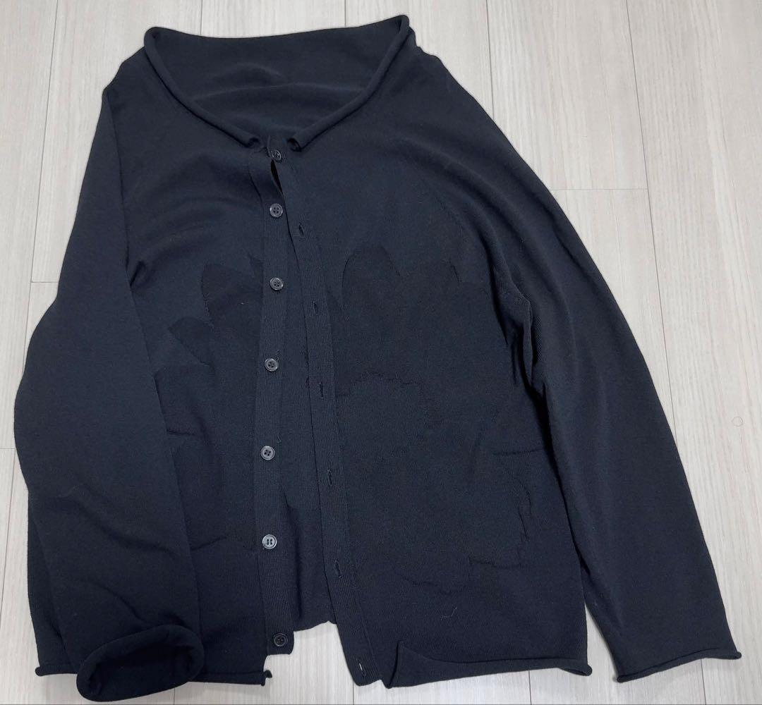 Y's ヨウジヤマモト Yohji Yamamoto カーディガン ブラック