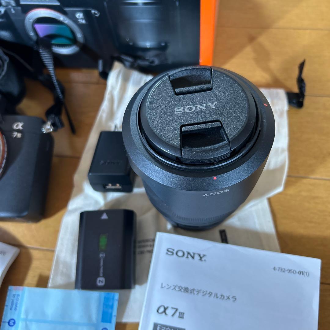動作確認済み SONYソニーα7 III ボディ ミラーレス ILCE-7M3