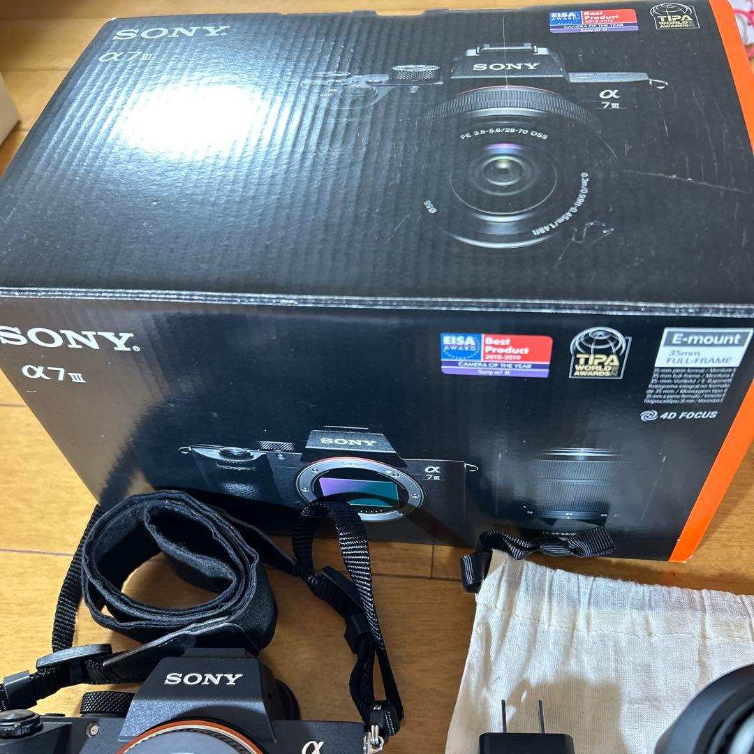 動作確認済み SONYソニーα7 III ボディ ミラーレス ILCE-7M3