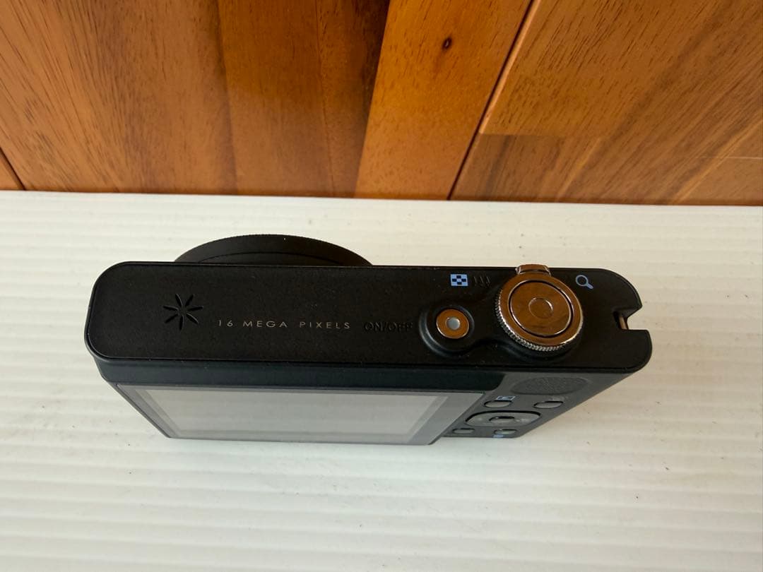 PENTAX OptioブラックRZ18デジカメ(a42)