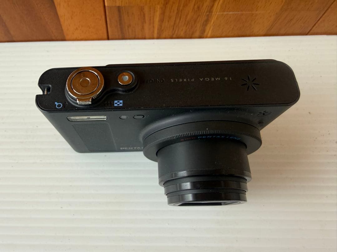 PENTAX OptioブラックRZ18デジカメ(a42)