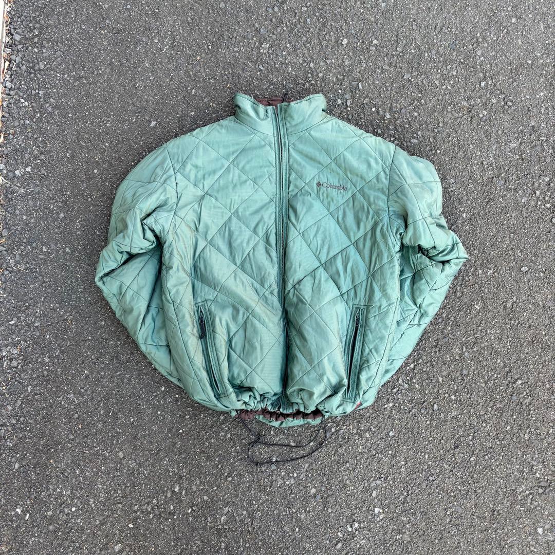 00s Colombia ダウンジャケット アルパイン パフ リバーシブル XL