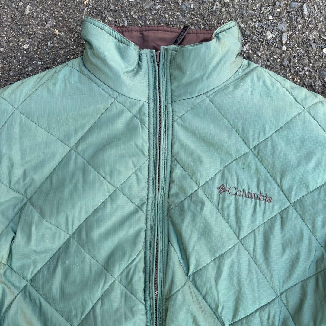 00s Colombia ダウンジャケット アルパイン パフ リバーシブル XL