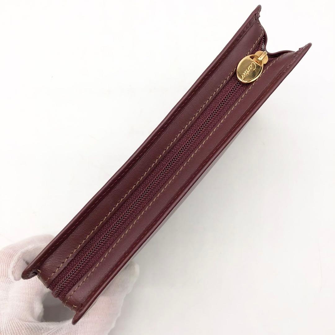 【未使用級 Cartier✨️箱 購入証明カード】 Paris レザー バッグ