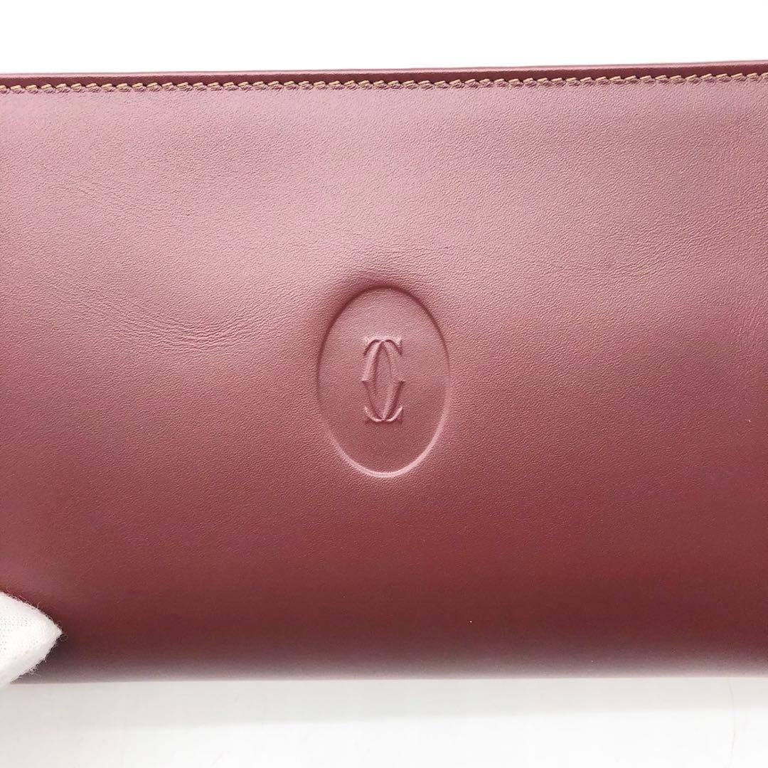 【未使用級 Cartier✨️箱 購入証明カード】 Paris レザー バッグ