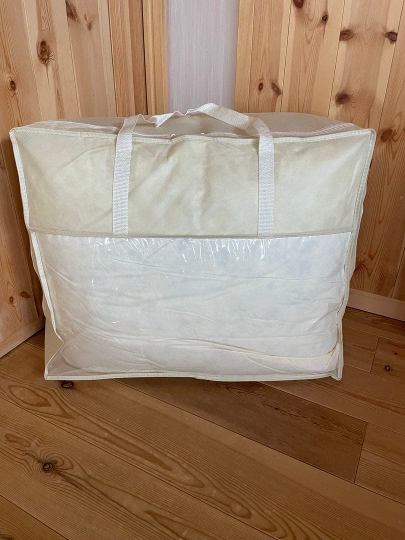 【エコダウン使用】寒冷地仕様　羽毛布団　シングル　150×210 ホテル仕様