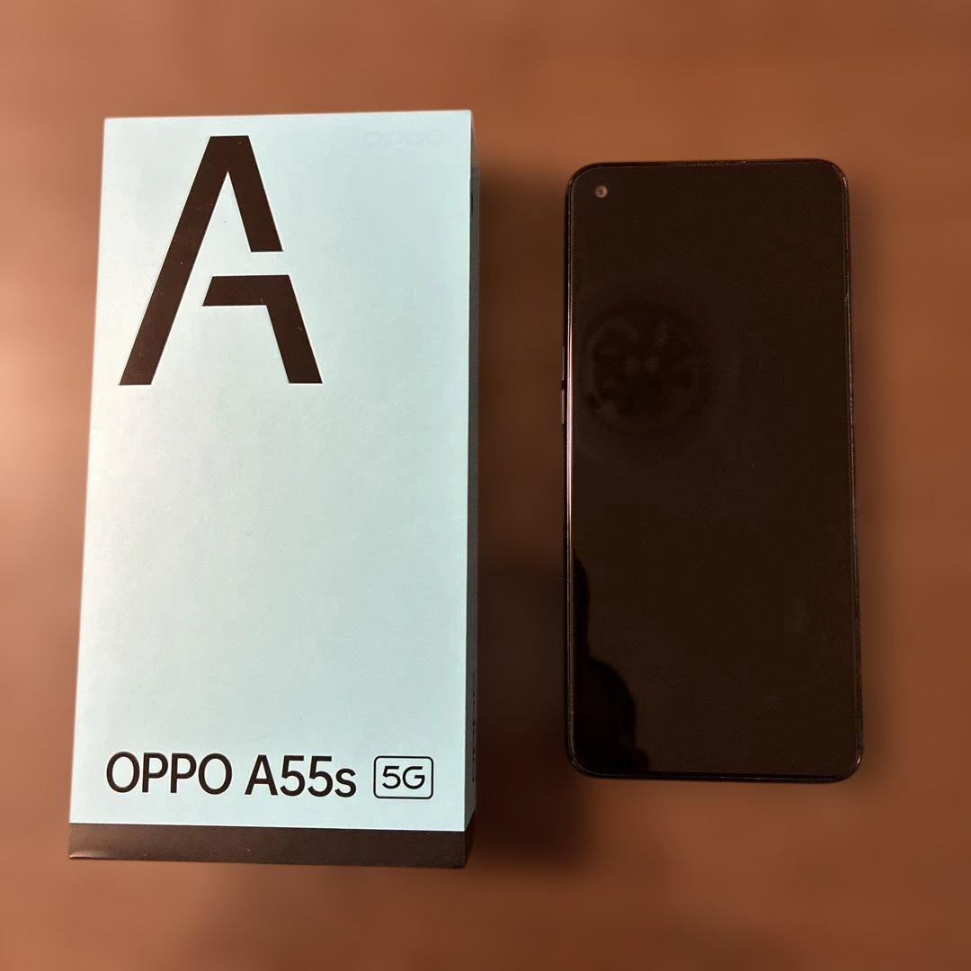 OPPO A55s 5G ブラック