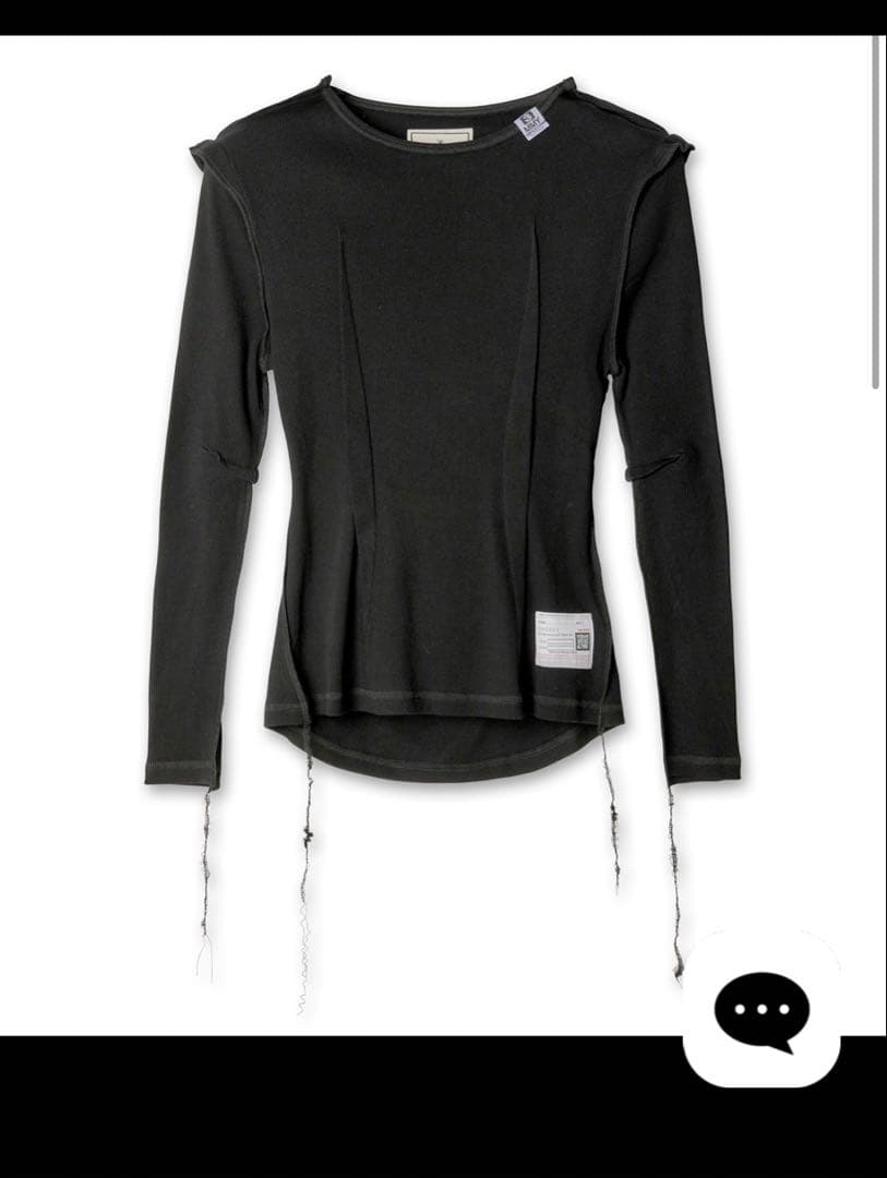 【Maison Mihara Yasuhiro】Tucked LS Tee