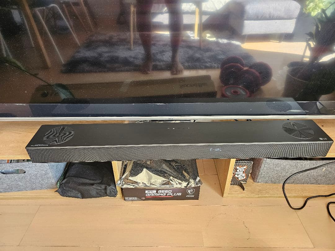 LG S75QC 高性能サウンドバー(3.0.2ch160W)生後3ヶ月