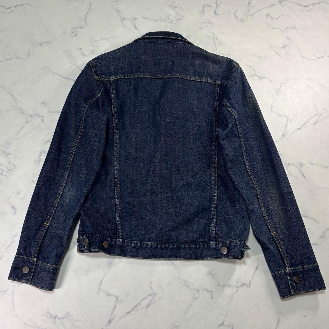 カーハート デニムジャケット インディゴ Ｇジャン 3rd 革パッチ