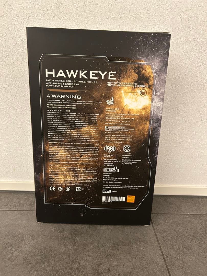 ホットトイズ　ホークアイ1/6 アベンジャーズエンドゲーム