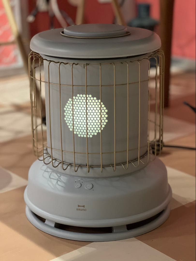 BRUNO BOE100 アッシュブルー ファンヒーター