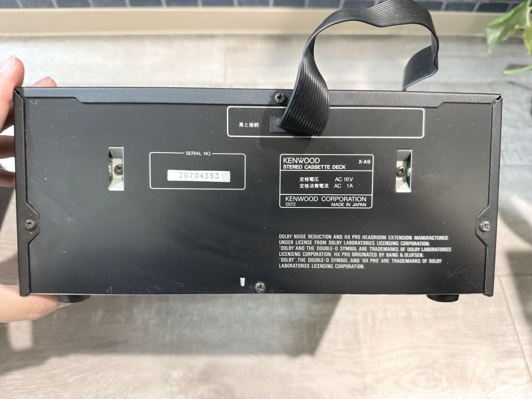 希少 KENWOOD ROXY A9 スピーカー 左右ペア 専用箱付 (2/2)