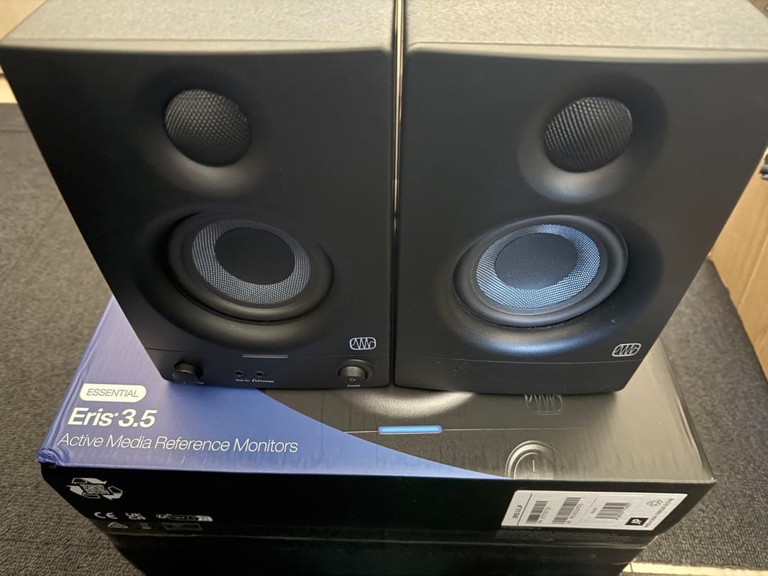PreSonus Eris E3.5モニタースピーカー+スピーカースタンド