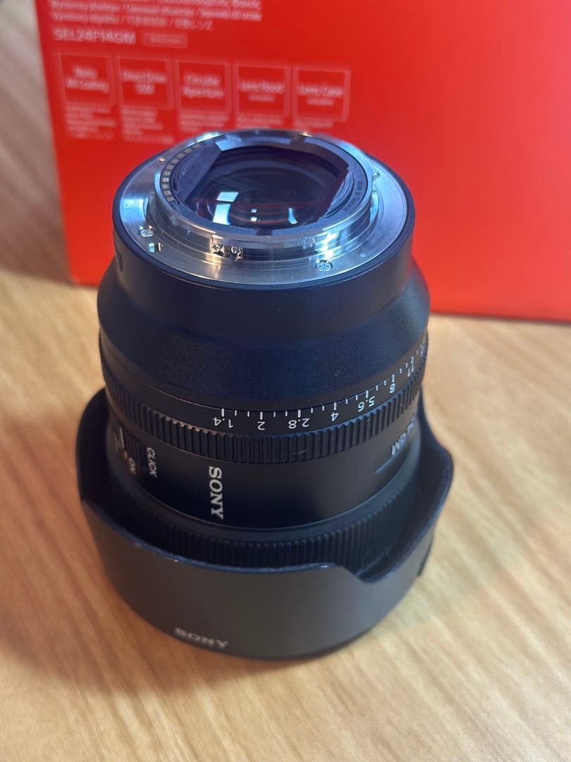 【最終値下げ済み】SONY 単焦点レンズ FE 24mm F1.4 GM