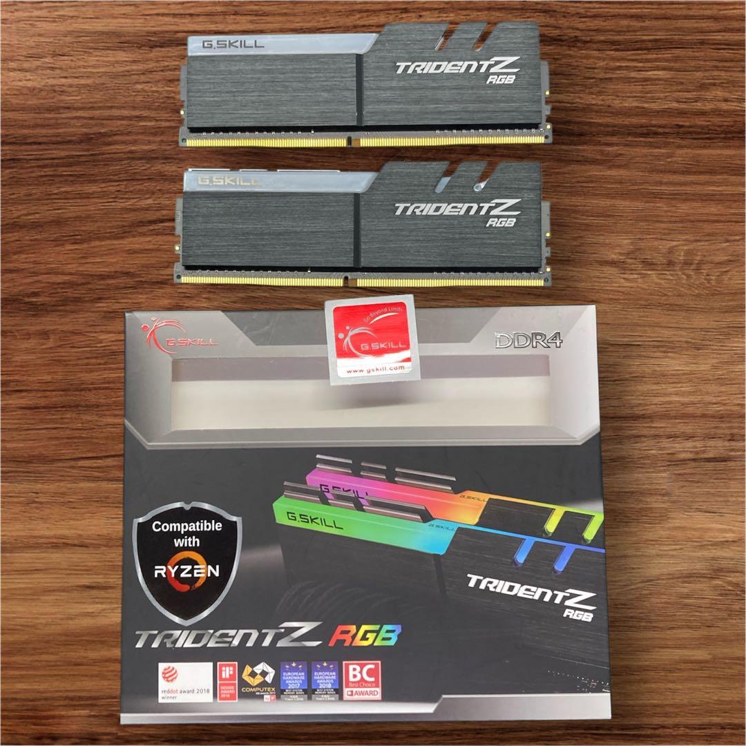 G.SKILL Trident Z RGB 16GB 3200 Memtest済
