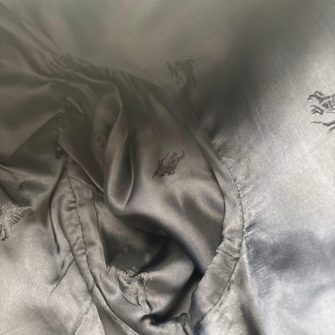【極美品✨】Burberry 紺ブレ 金ボタン ダブル シャドウホース XL相当