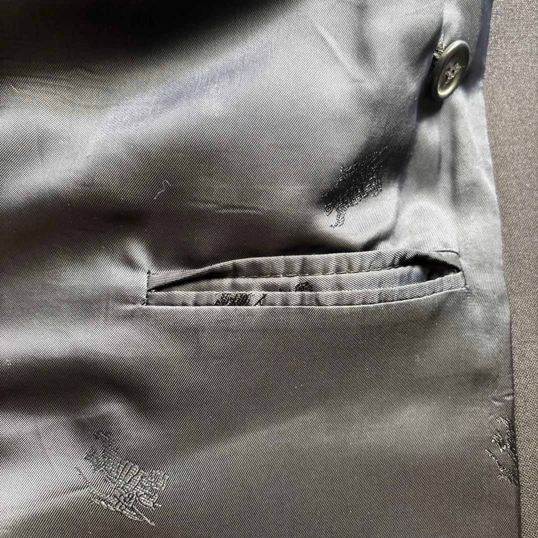 【極美品✨】Burberry 紺ブレ 金ボタン ダブル シャドウホース XL相当