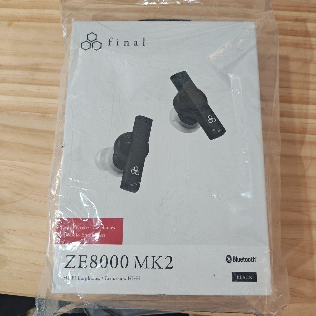 final ZE8000 MK2 新品未開封 ワイヤレスイヤホン ブラック