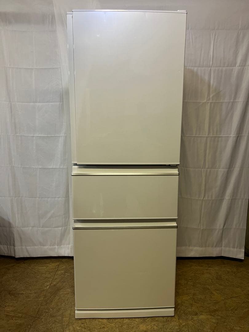 【hina】三菱 冷蔵庫 MR-CX33H-W 2023年製 330L