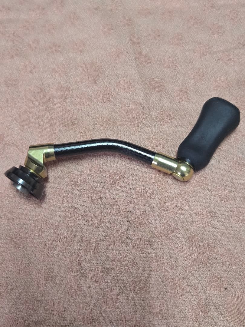 ダイワslpワークス カーボンライトハンドル ゴールド 50㎜　美品