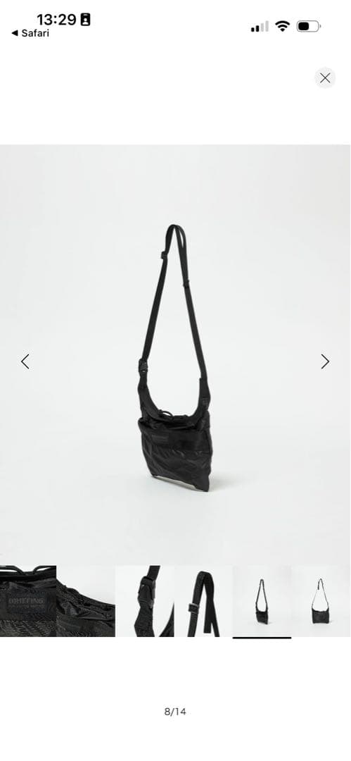 【別注】＜BRIEFING＞SOLID LIGHT SACOCHE/サコッシュ