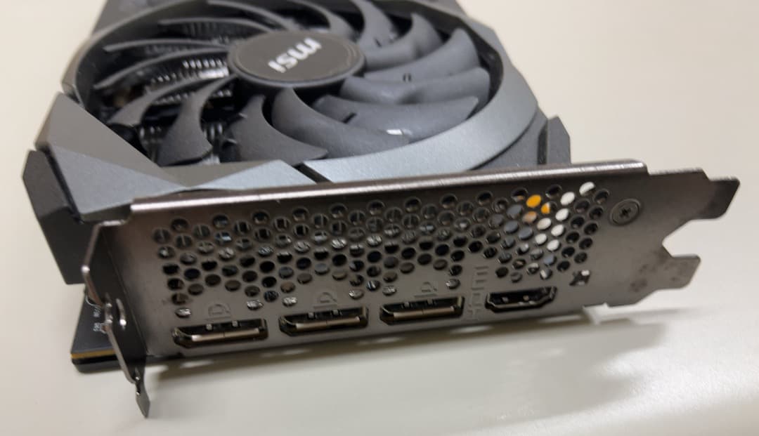 グラフィックボード・グラボ・ビデオカード GeForce RTX 3060Ti VENTUS 2X MSI non LHR