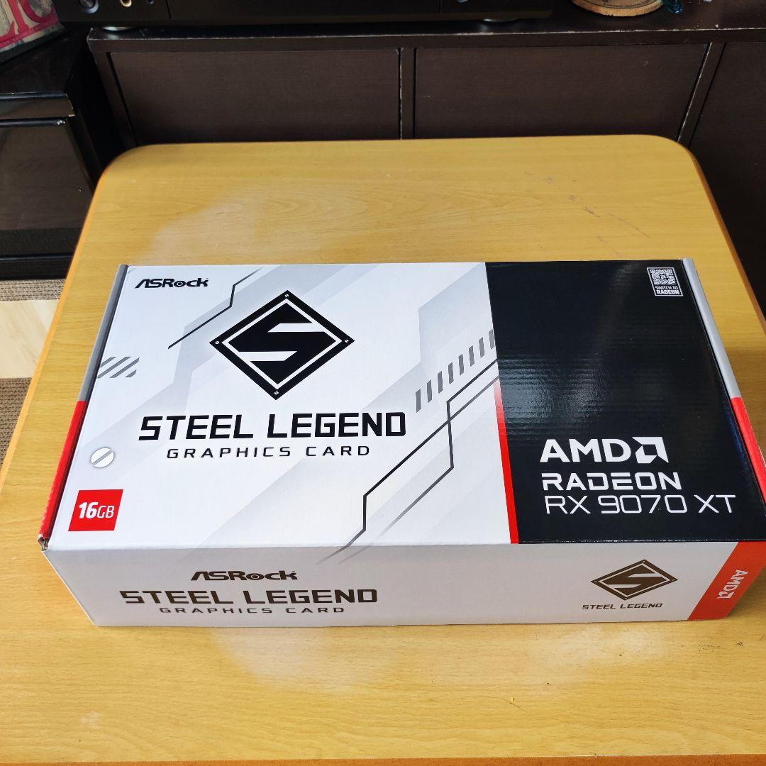 グラフィックボード・グラボ・ビデオカード ASROCK RX9070XT STEEL LEGEND
