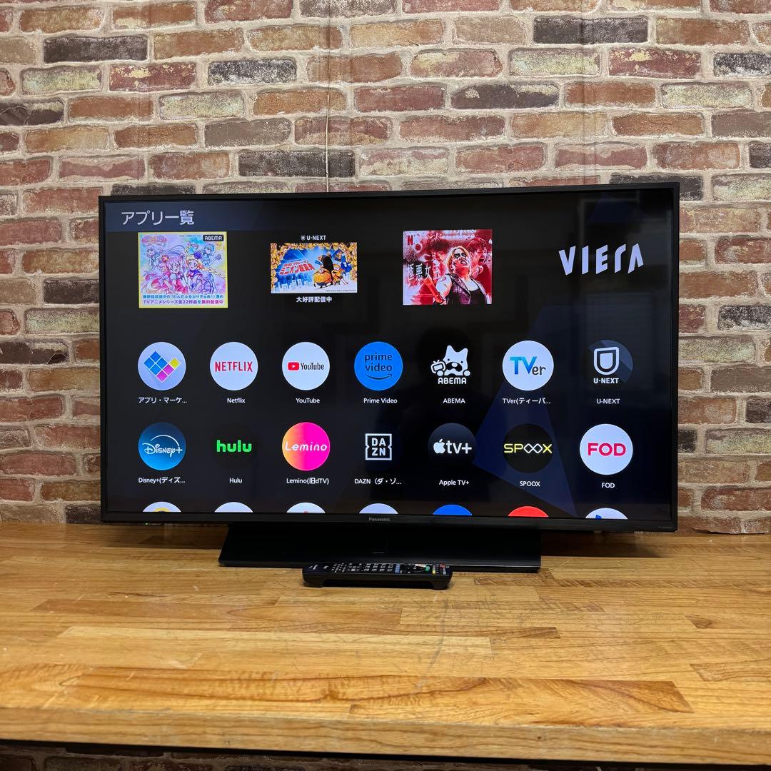 パナソニック 49V型 4K 液晶テレビ スマートビエラ TH-49HX850