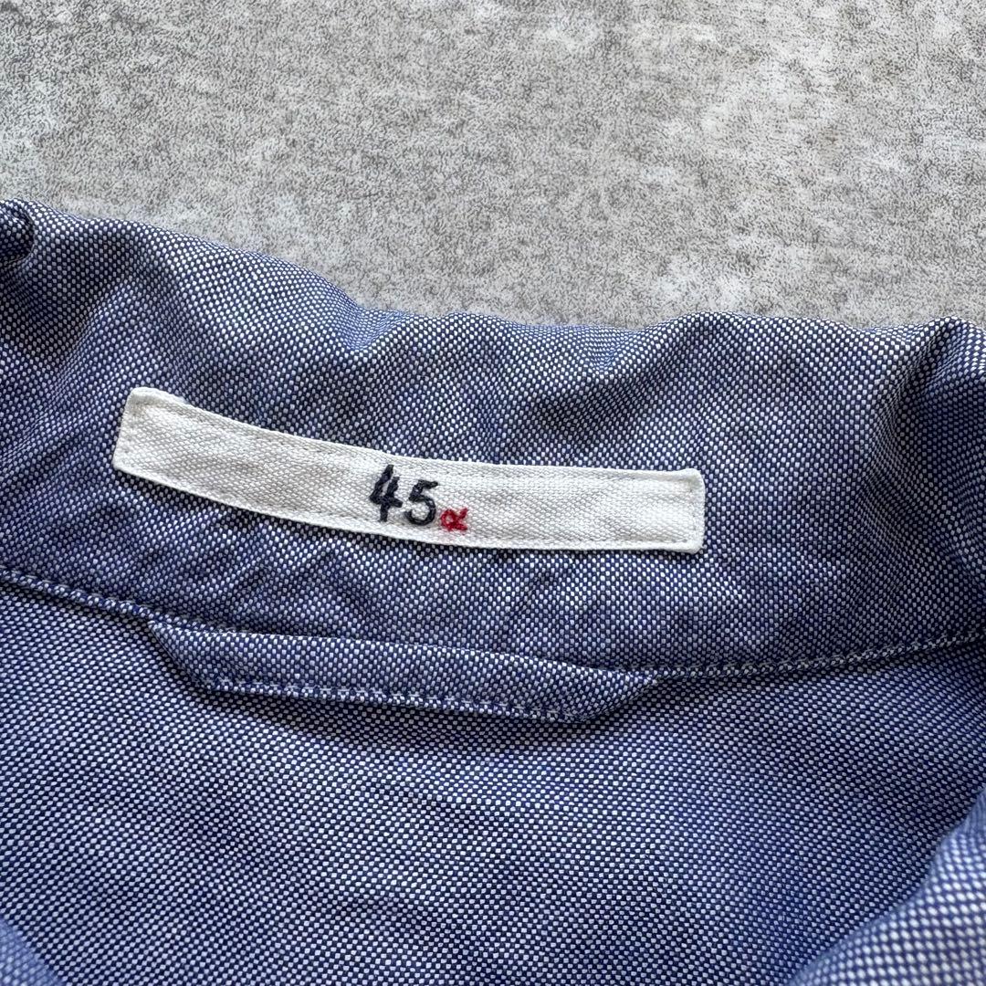 【45rpm-studio】 スビンオックスフォードシャツジャケット サイズ2